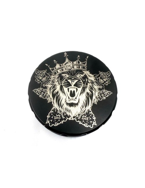 Grinder Cannabis King Acier Inoxydable 63mm – 4 Parties Ultra Résistant