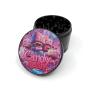 Candy Hash Grinder 4-Parties – 63mm – Aluminium Noir Design Collector Grinders