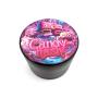 Candy Hash Grinder 4-Parties – 63mm – Aluminium Noir Design Collector Grinders