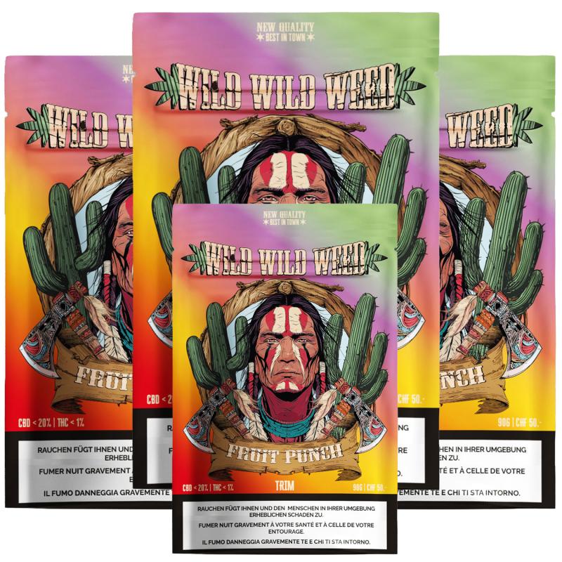 copy of Fruit Punch Trim 90g - 3 for 2 - Wild Wild Weed 2.