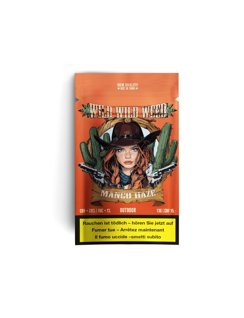 Mango Haze 13g - Wild Wild Weed 2.0 - Cannabis CBD Switzerland