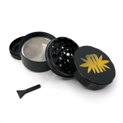 Grinder Noir Wild Wild Weed Aluminium 55mm – 4 Parties Édition Limitée Grinders