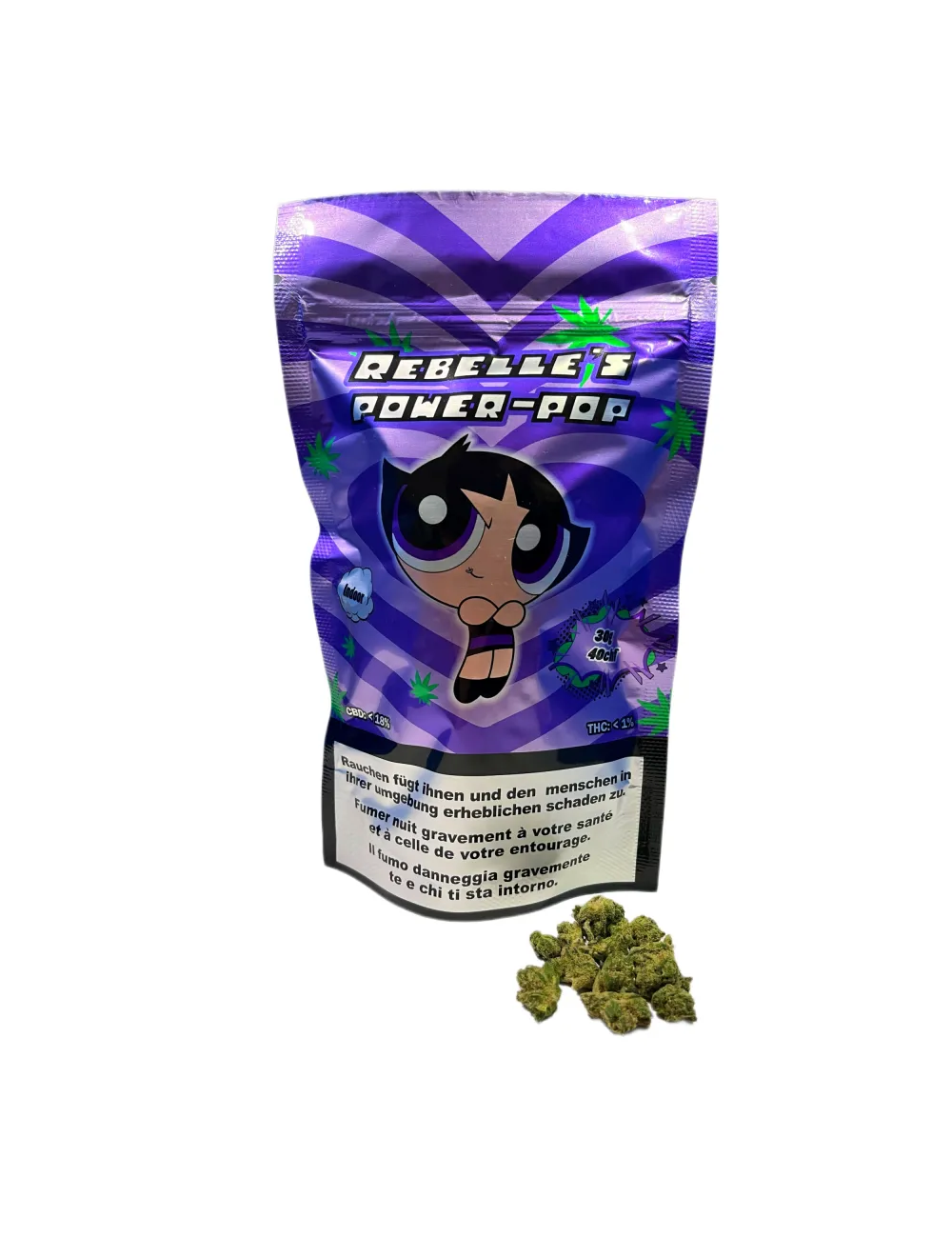 Rebelle's Power-Pop - Mini Buds - Paradise Weeds