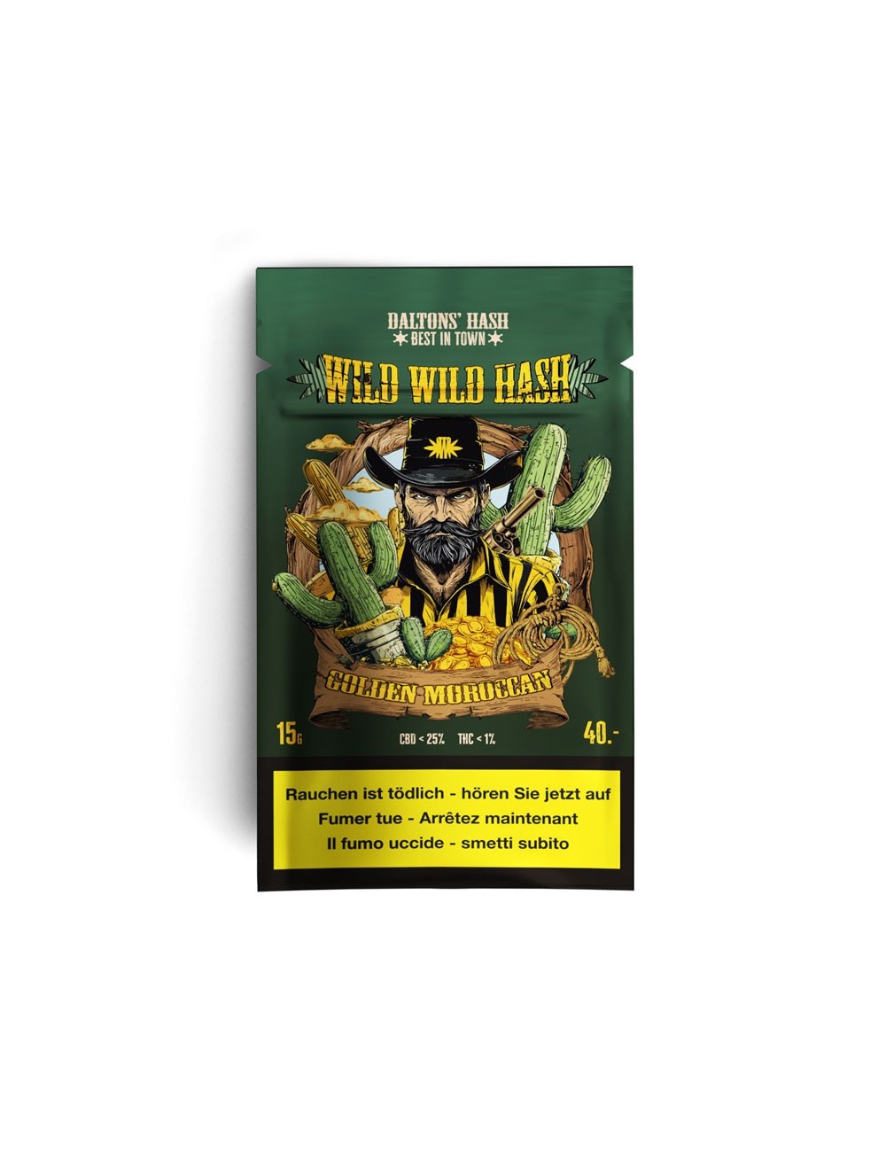 Golden Moroccan 15g - Wild Wild Hash - Dalton's Hash CBD Switzerland