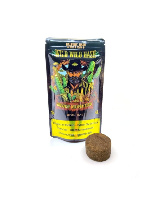 Golden Moroccan 15g - Wild Wild Hash - Dalton's Hash CBD Switzerland