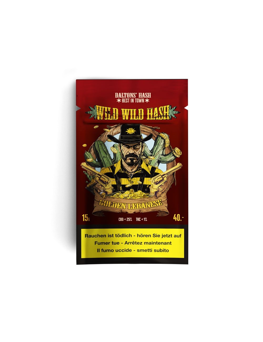 Golden Lebanese 15g - Wild Wild Hash - Dalton's Hash CBD Suisse