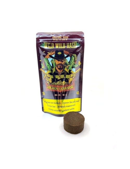 Golden Lebanese 15g - Wild Wild Hash - Dalton's Hash CBD Suisse