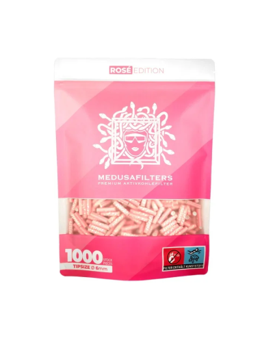 Medusa - Activated carbon filter - PINK (1000 pcs. x 6mm)