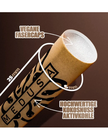 Medusa - Hybridfilter - ORGANIC (100 pcs. x 6mm)