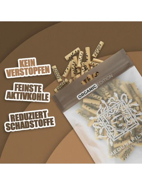 Medusa - Hybridfilter - ORGANIC (100 pcs. x 6mm)