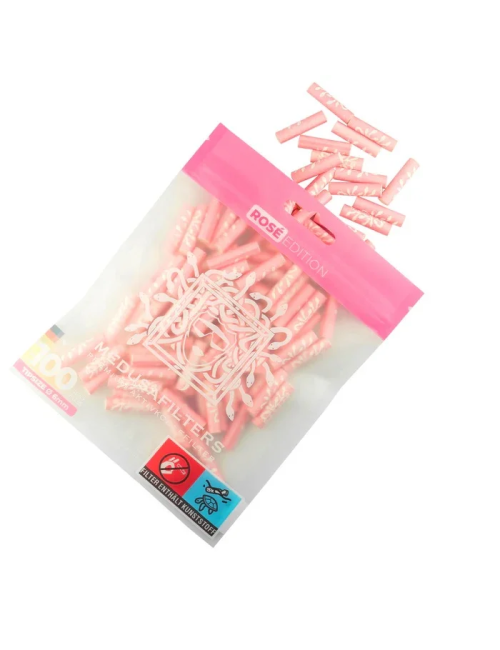 Medusa - Hybridfilter - ROSE (100 pcs. x 6mm)