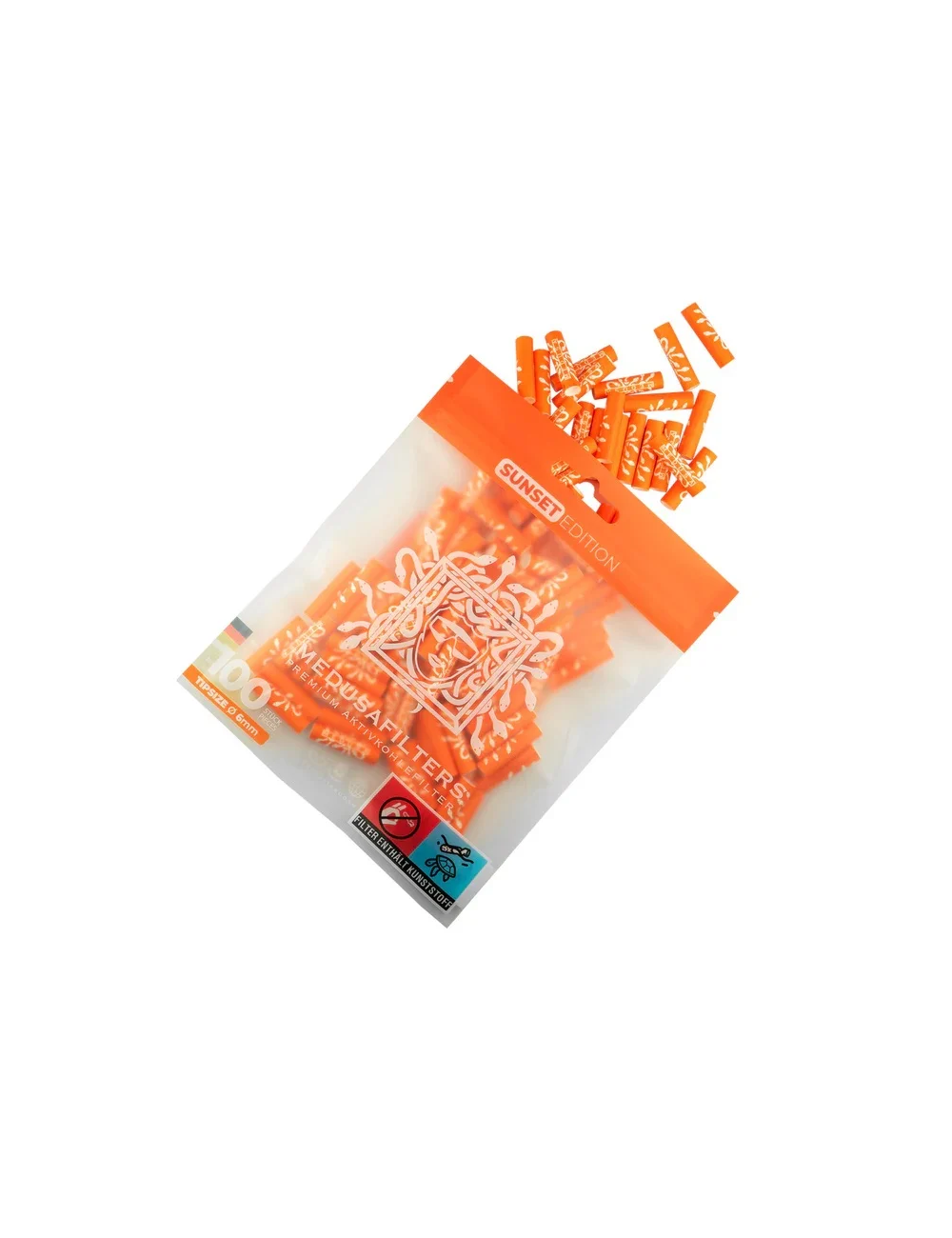Medusa - Hybridfilter - SUNSET (100 Stck. x 6mm)