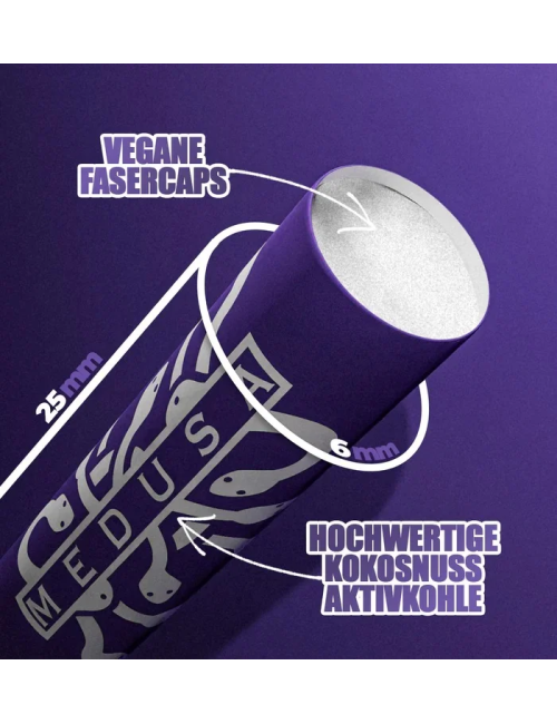 Medusa - Hybridfilter - VIOLET (100 Stck. x 6mm)