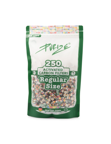 Purize Aktivkohlefilter 9mm - allcolor (250 pcs.)