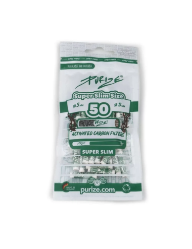 Purize - Super Slim Size - 5mm - 50 Pieces - White