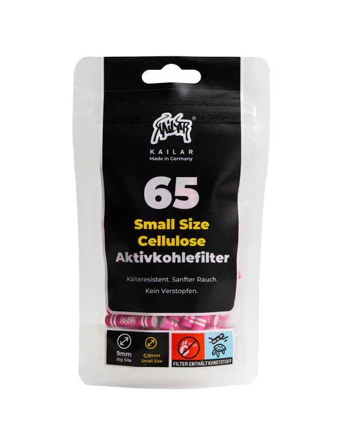 Kailar - Aktivkohlefilter - Pink (65pcs Pack)