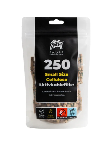 Kailar - Aktivkohlefilter - Ungebleicht (250pcs Pack)