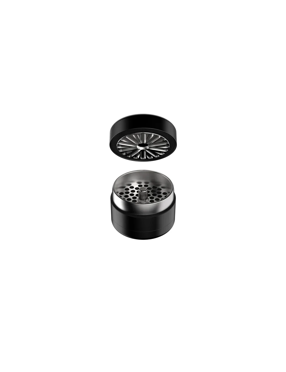 Grinder Flower Mill - Next-Gen Premium -Stainless Series - 2.5" - 66mm - 3 Layers