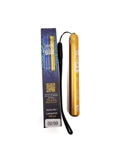 Premium Joint Tube — Cannabis King — Collector Edition 2026 — Lion King — Or — 11x1.5cm