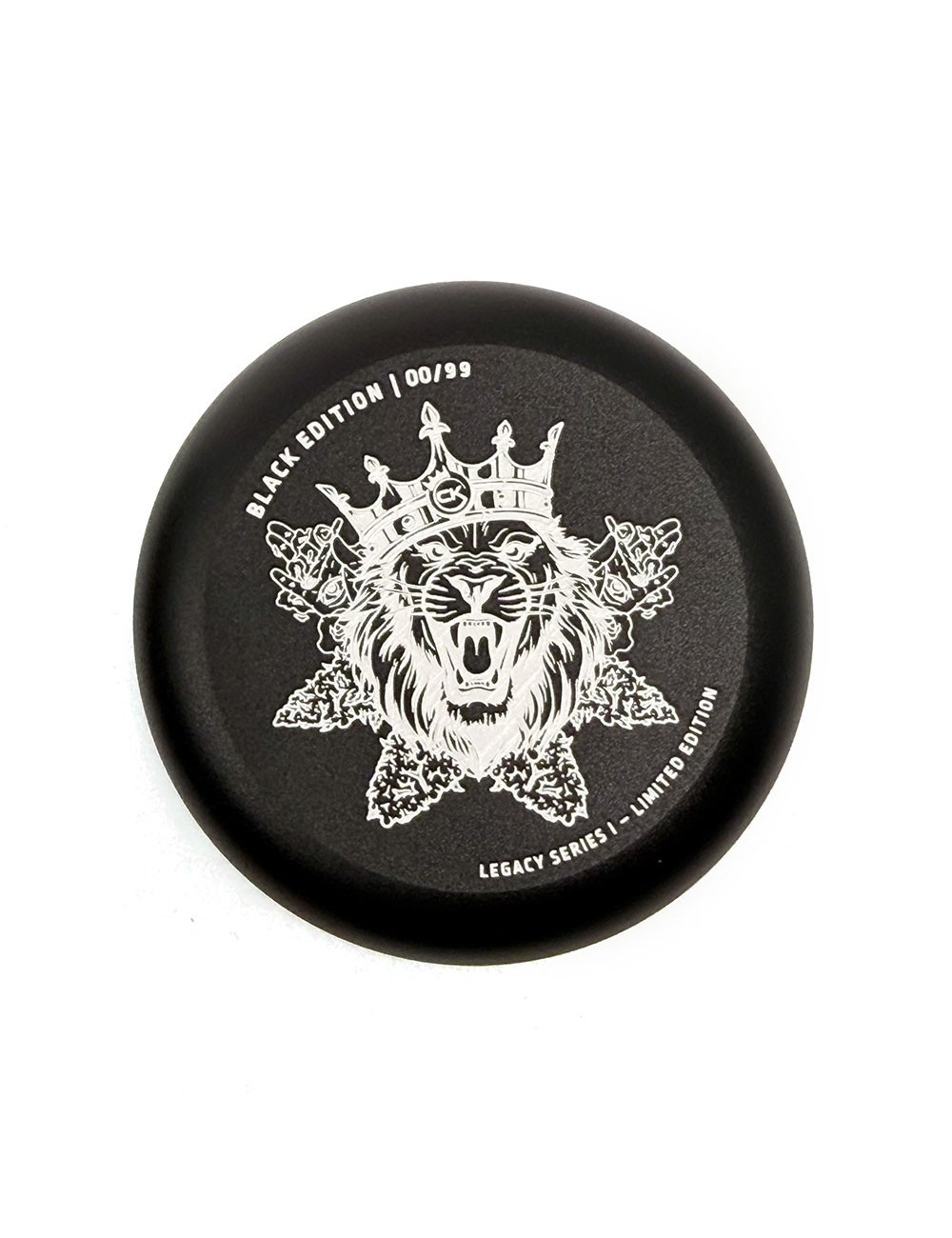 Premium Stash Box Mini — Cannabis King — Collector Edition 2026 — Lion King — Noir — 5.5x2.3cm