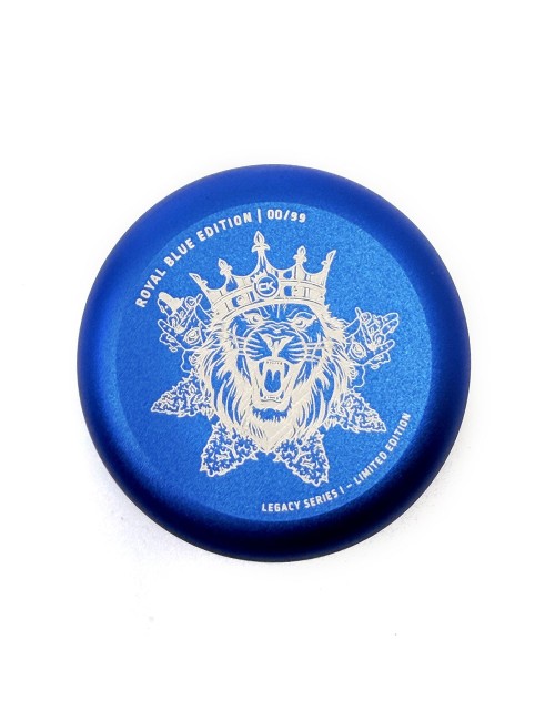 Premium Stash Box Mini —  Cannabis King — Collector Edition 2026 — Lion King — Blue — 5.5x2.3cm