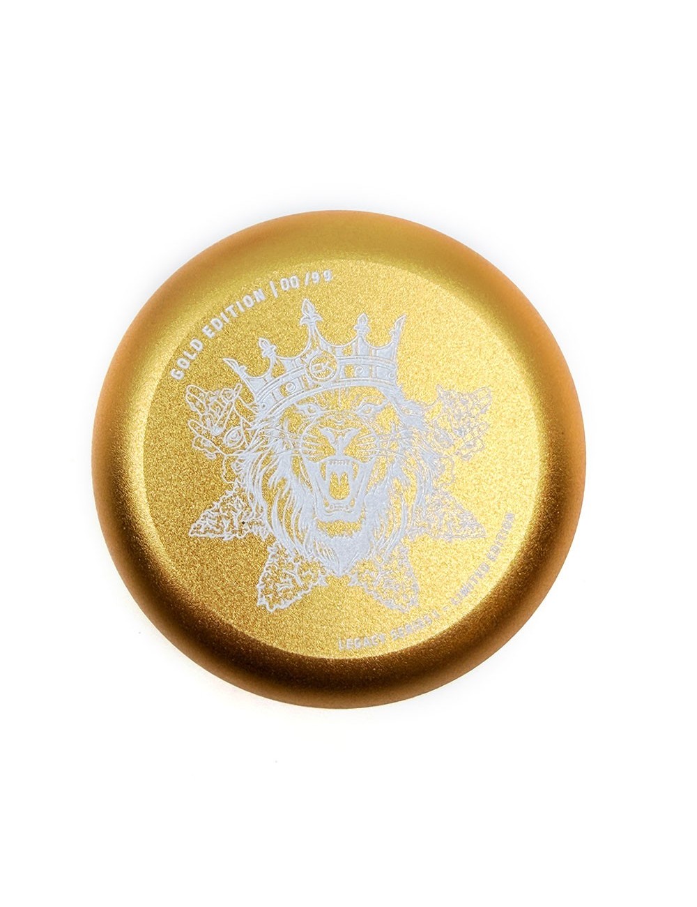 Premium Stash Box Mini —  Cannabis King — Collector Edition 2026 — Lion King — Gold — 5.5x2.3cm