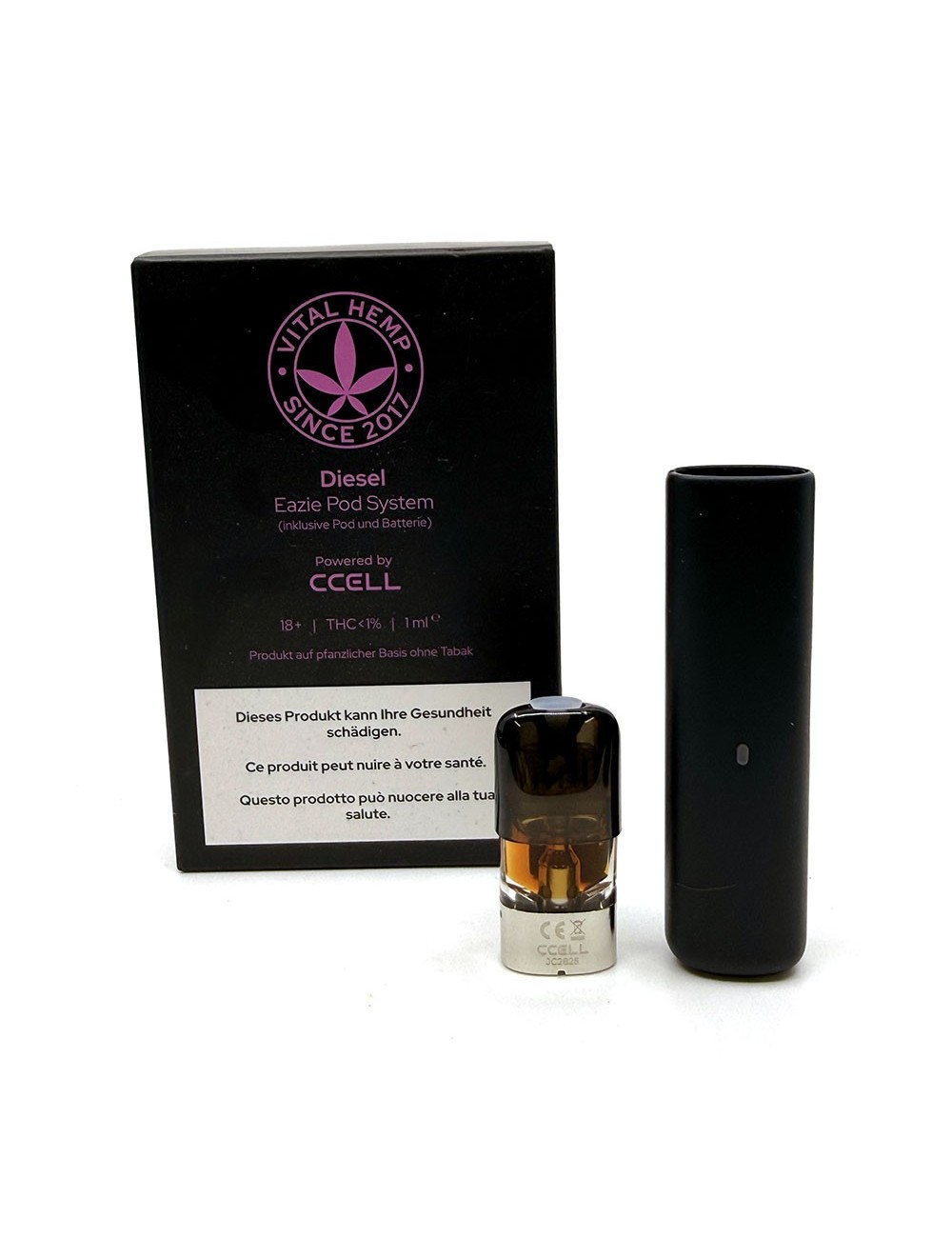 Vape Kit CBD Diesel 40% - Vital Hemp