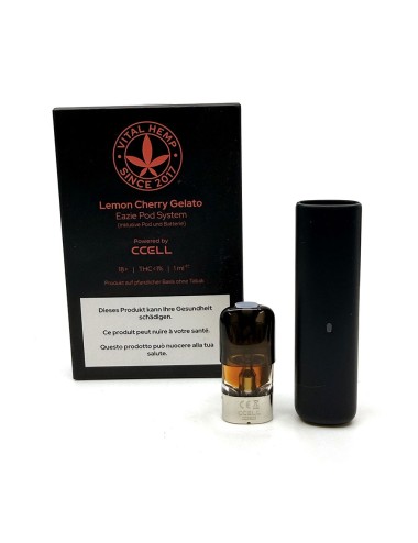 Kit Vape CBD Lemon Cherry Gelato 40% - Vital Hemp