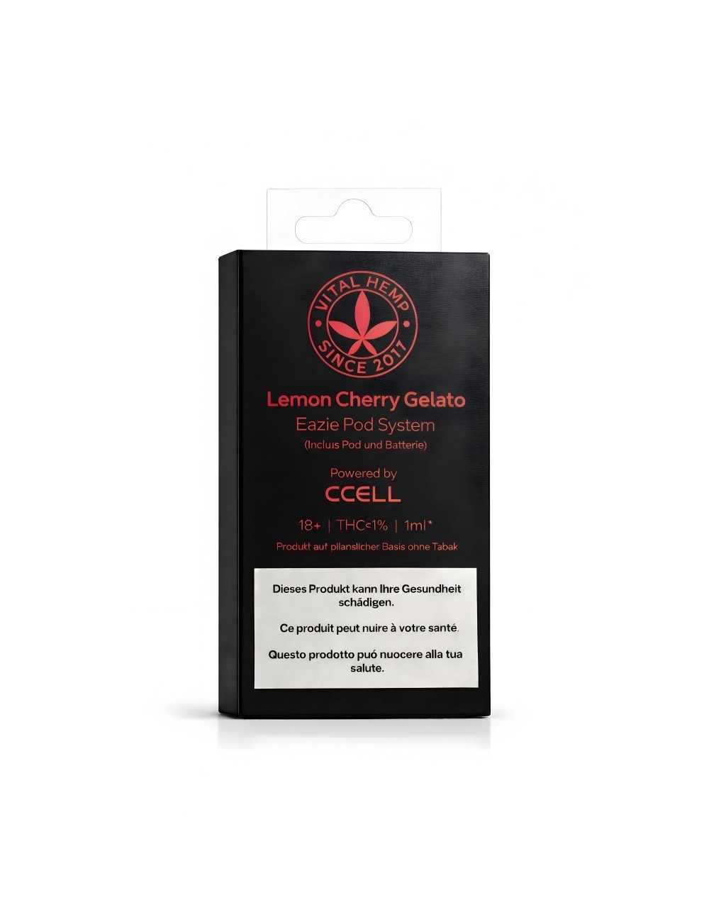 Kit Vape CBD Lemon Cherry Gelato 40% - Vital Hemp