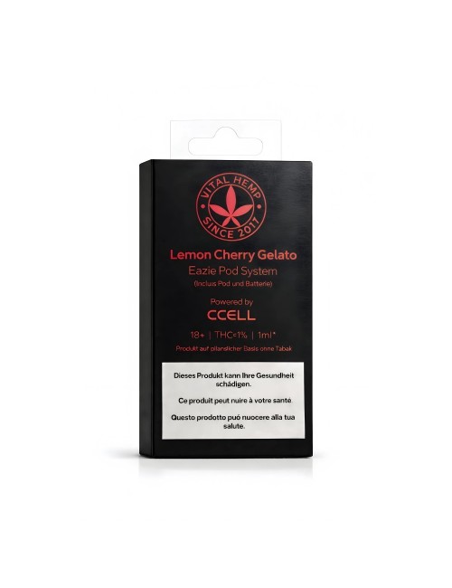 Kit Vape CBD Lemon Cherry Gelato 40% - Vital Hemp