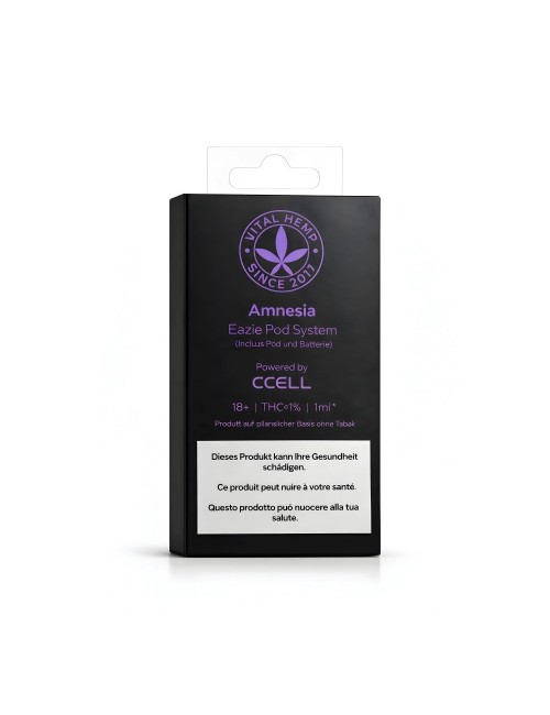 Kit Vape CBD Amnesia 40% - Vital Hemp