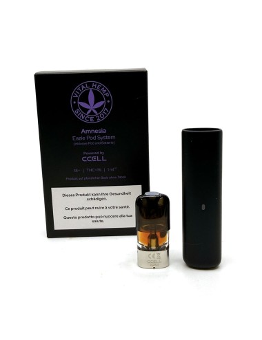 Kit Vape CBD Amnesia 40% - Vital Hemp