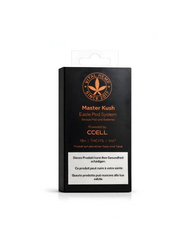Kit Vape CBD Master Kush 40% - Vital Hemp