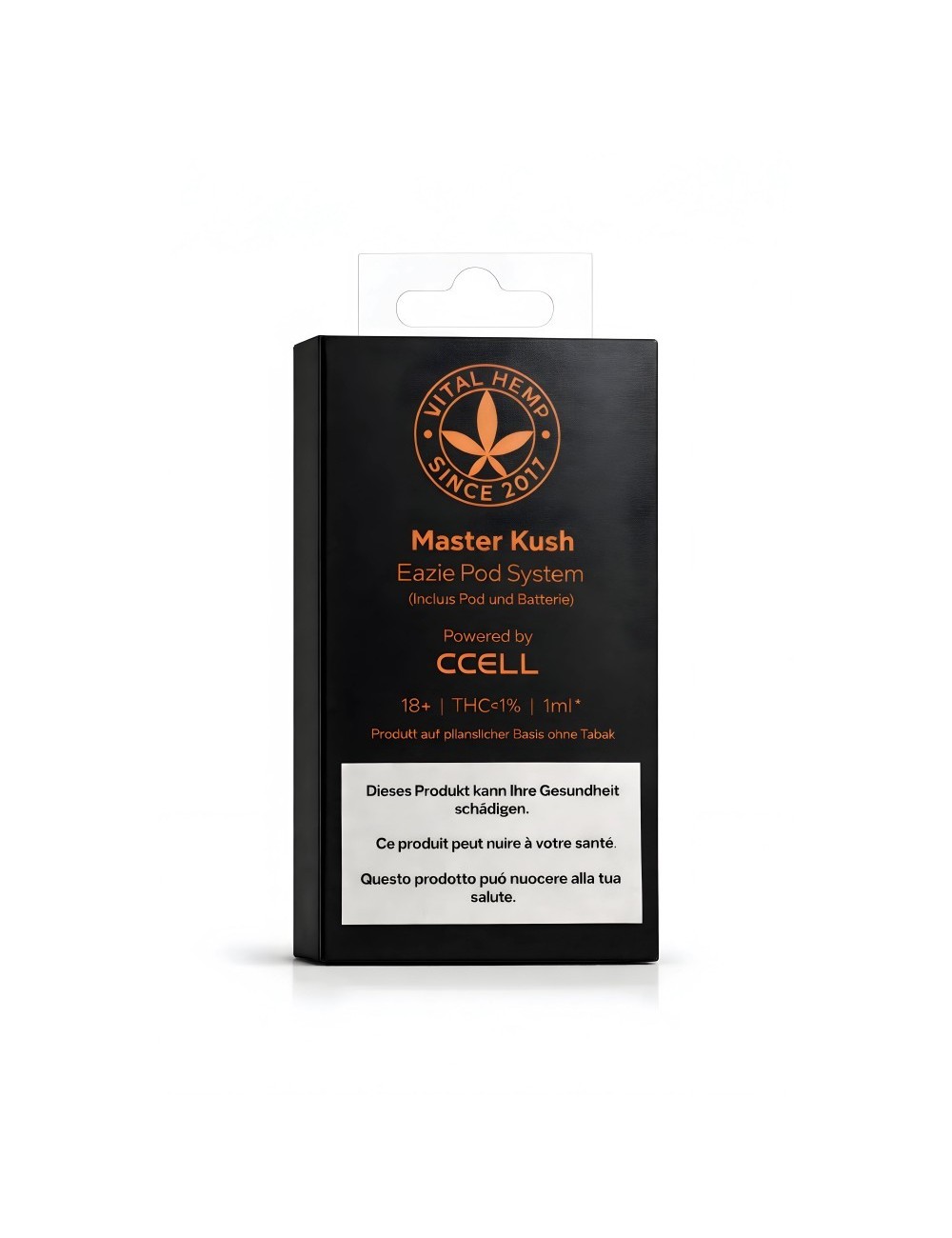 Kit Vape CBD Master Kush 40% - Vital Hemp