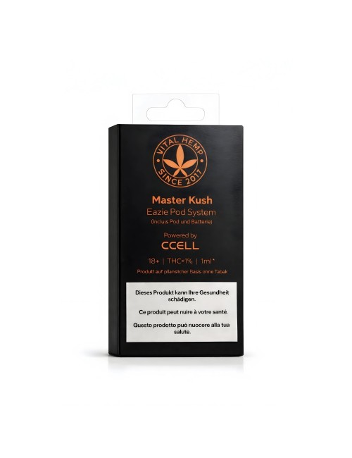 Kit Vape CBD Master Kush 40% - Vital Hemp