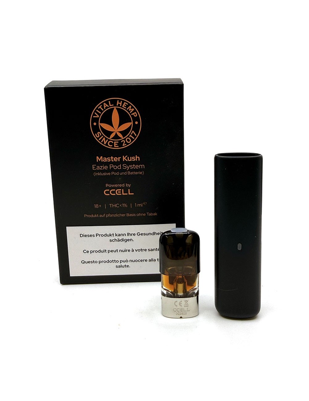 Kit Vape CBD Master Kush 40% - Vital Hemp