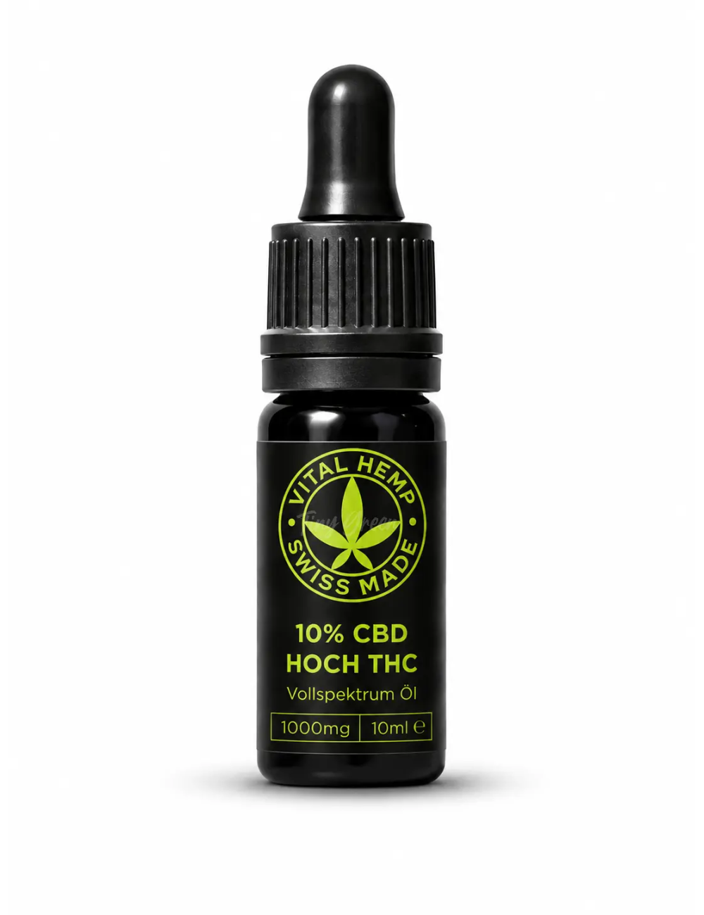 Huile CBD 10% Full Spectrum Vital Hemp | 1000mg Swiss Made Huile MCT Bio