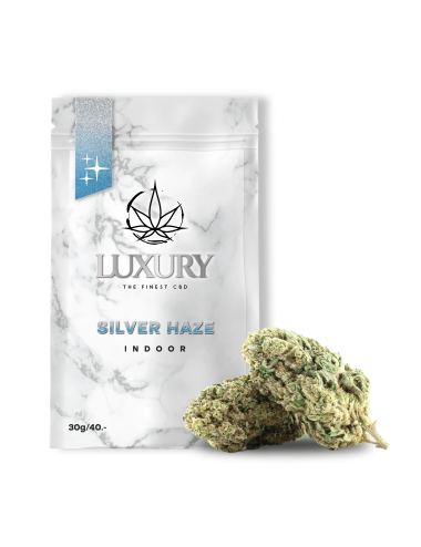 Silver Haze CBD Blüten 30g - LUXURY CBD - 23%