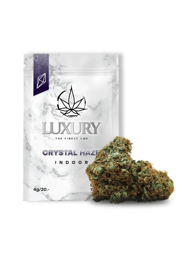 Crystal Haze fleurs de CBD 4g - LUXURY CBD - 27%