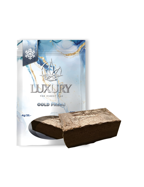 Cold Press Hash de CBD 4g - LUXURY CBD - 43%