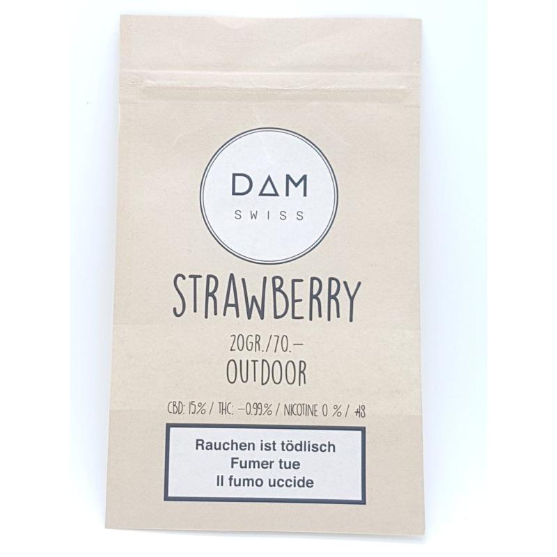 Strawberry - Dam Swiss CBD Blüten