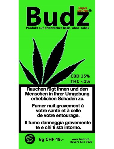 Super Skunk - Budz - Cannabis CBD Suisse