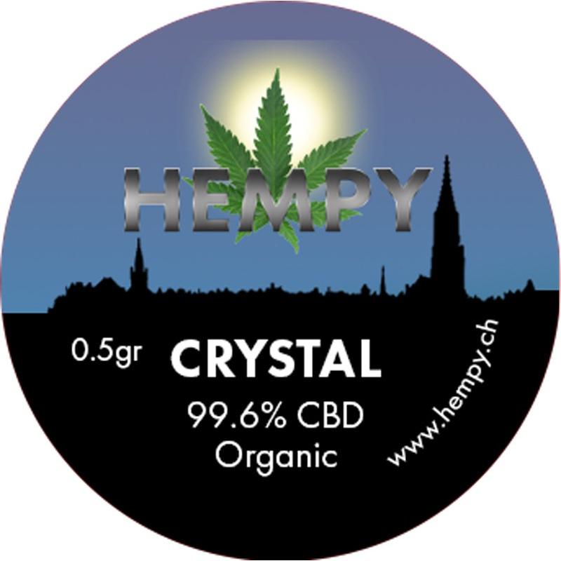 Pure CBD Crystal 99.6% - Hempy