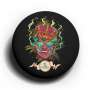 Button Badge "Olivier Bonhomme" Black - Cannabis King® Cannabis King ®