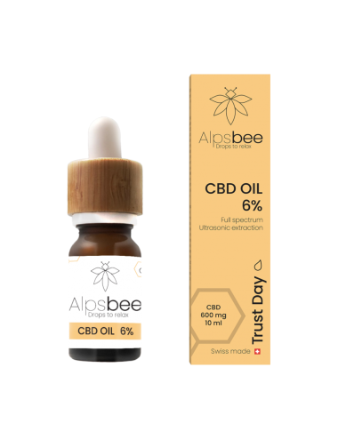 Huile CBD "Trust Day" 6% - Alpsbee