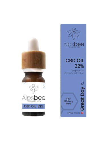 CBD Öl "Great Day" 32% - Alpsbee