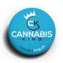 Magnet "Cannabis King" Bleu - Cannabis King®