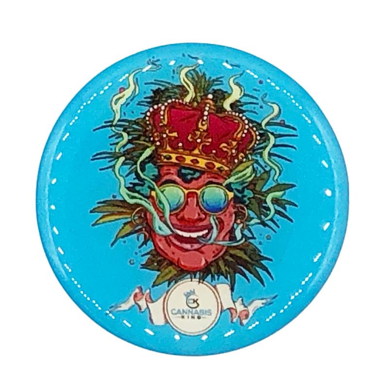 Sticker "Doming" Olivier Bonhomme Blue - Cannabis King® Cannabis King ®