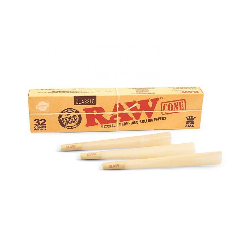 Pre-rolled cones - 32 pces - Raw Rolling sheets