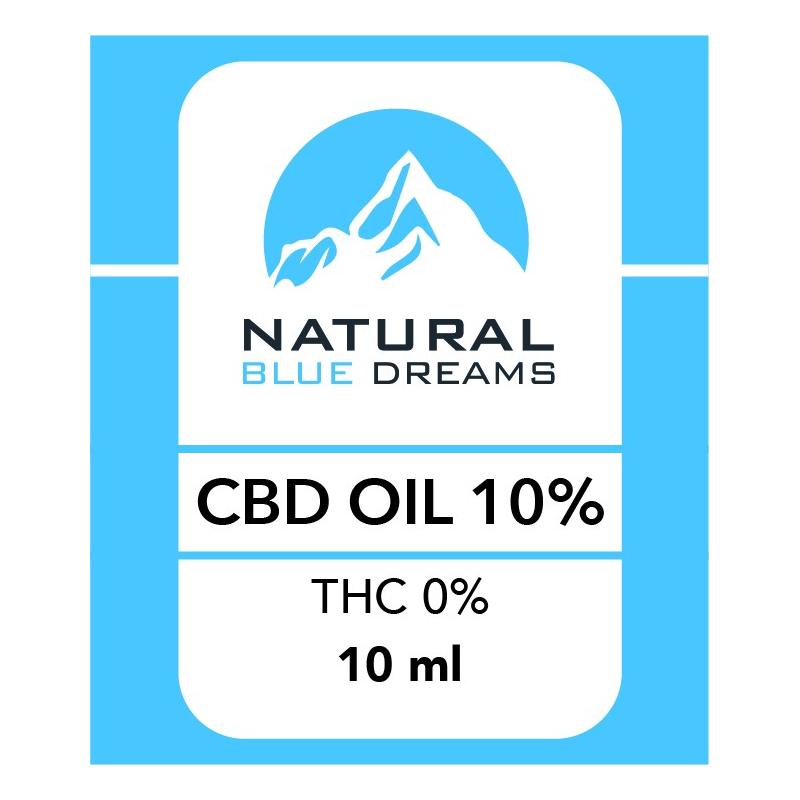 Huile CBD 10% - Natural Blue Dreams, Huiles au CBD